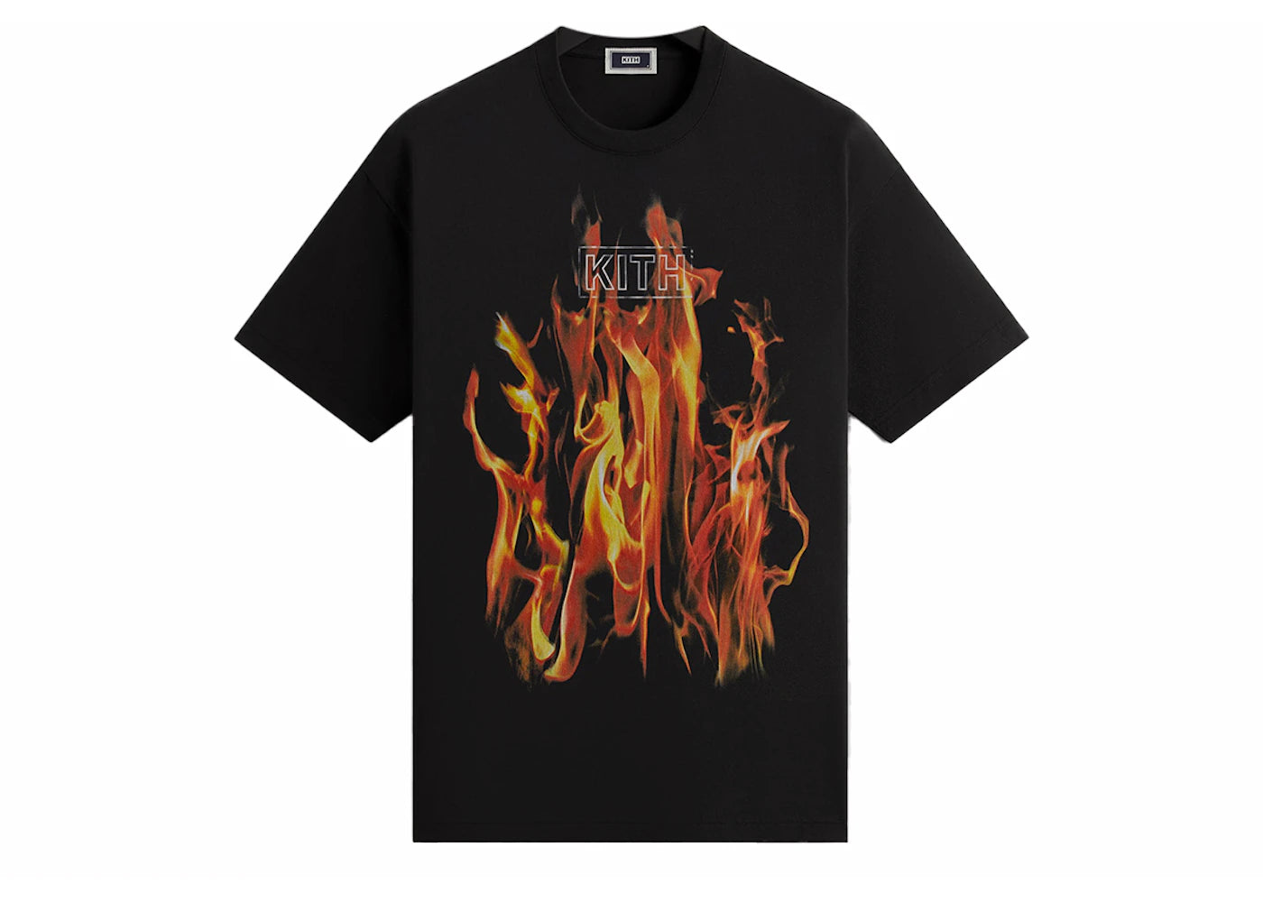 Kith Pyro Box Logo Vintage Tee Black - vue secondaire A