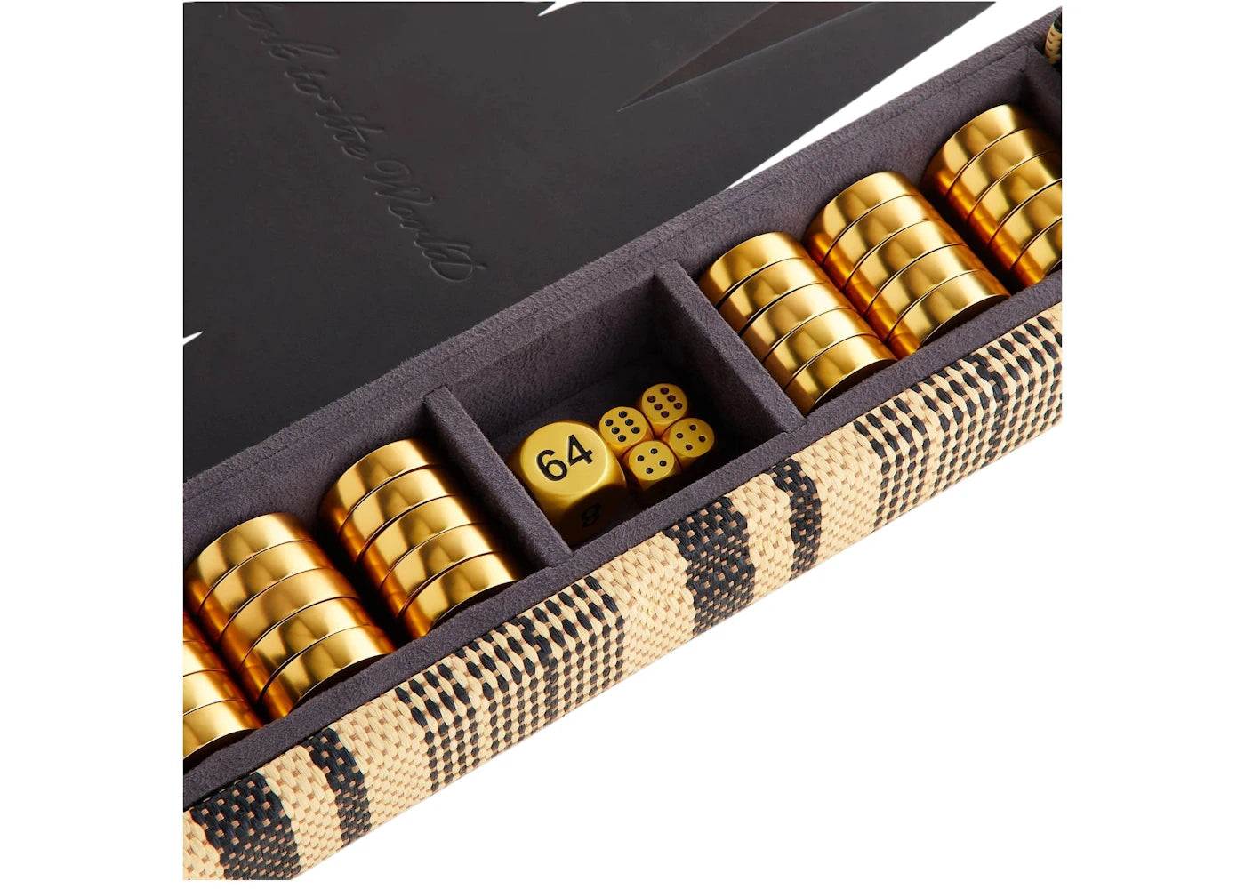 Kith Raffia Backgammon Board Radiant - vue secondaire B