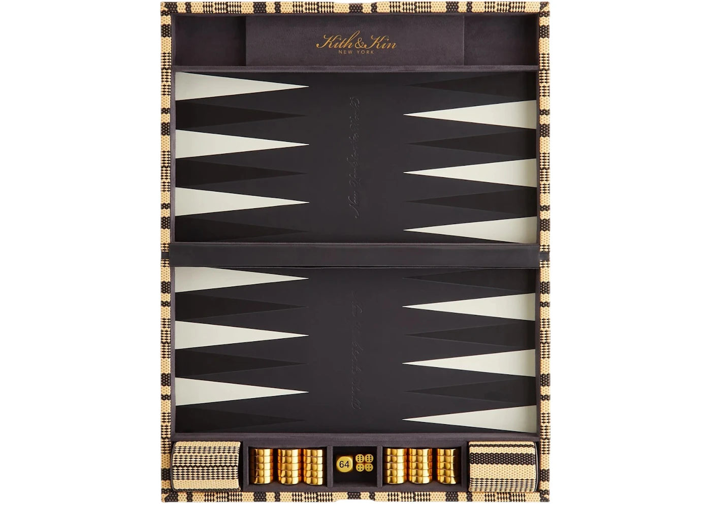 Kith Raffia Backgammon Board Radiant - vue secondaire A