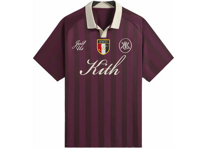 Kith Shadow Stripe Marcel Soccer Jersey Rave - authentic Kith apparel