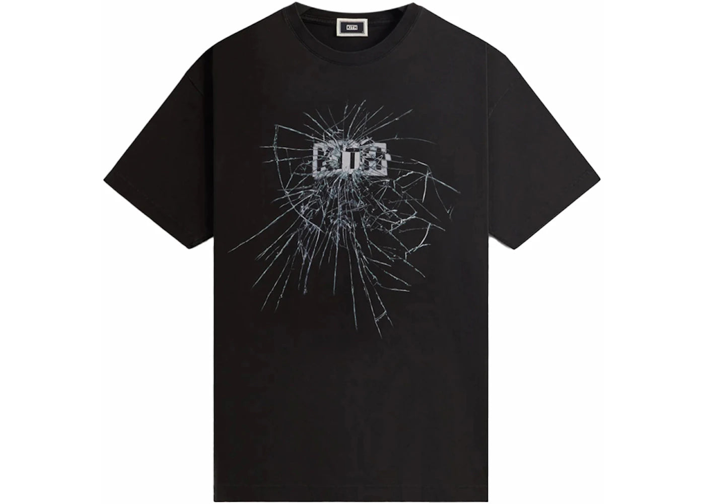 Kith Shatter Vintage Tee Black - vue secondaire A