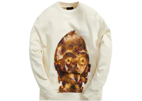Kith x STAR WARS C-3PO Crewneck Waffle - authentic Kith product