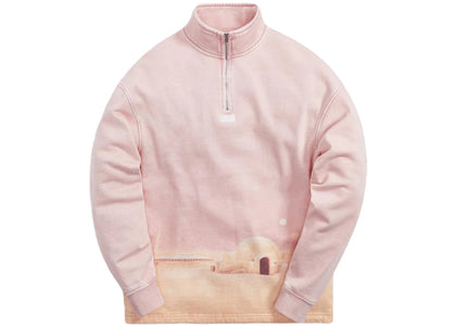 Kith x STAR WARS Tatooine Quarter Zip Dusty Quartz - authentic Kith product