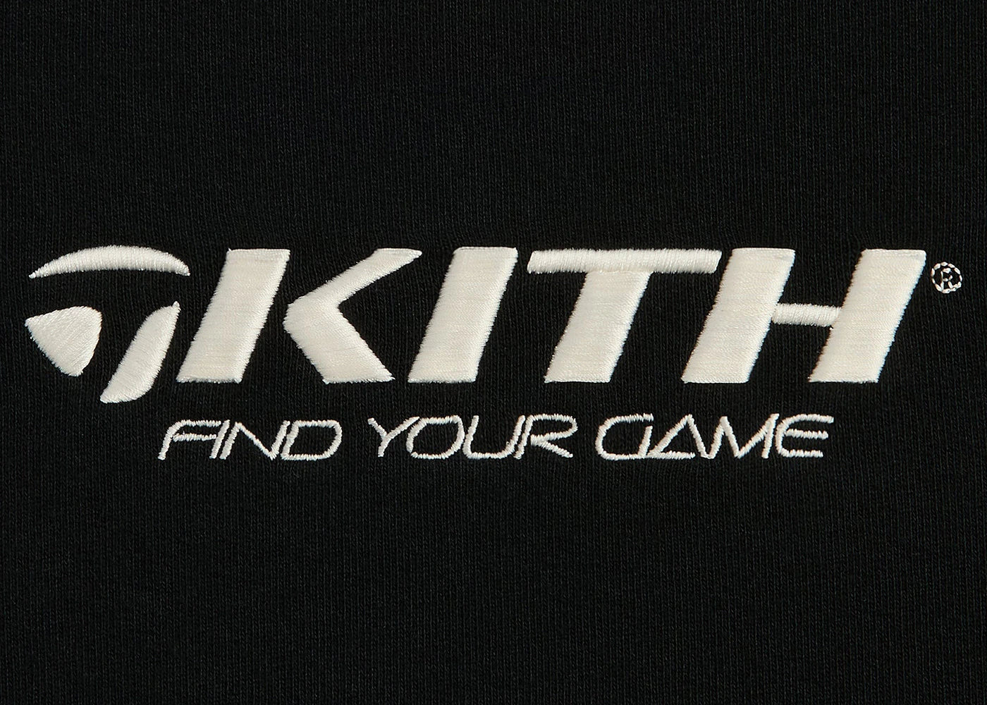 Kith TaylorMade Find Your Game Nelson Crewneck Black - vue secondaire B