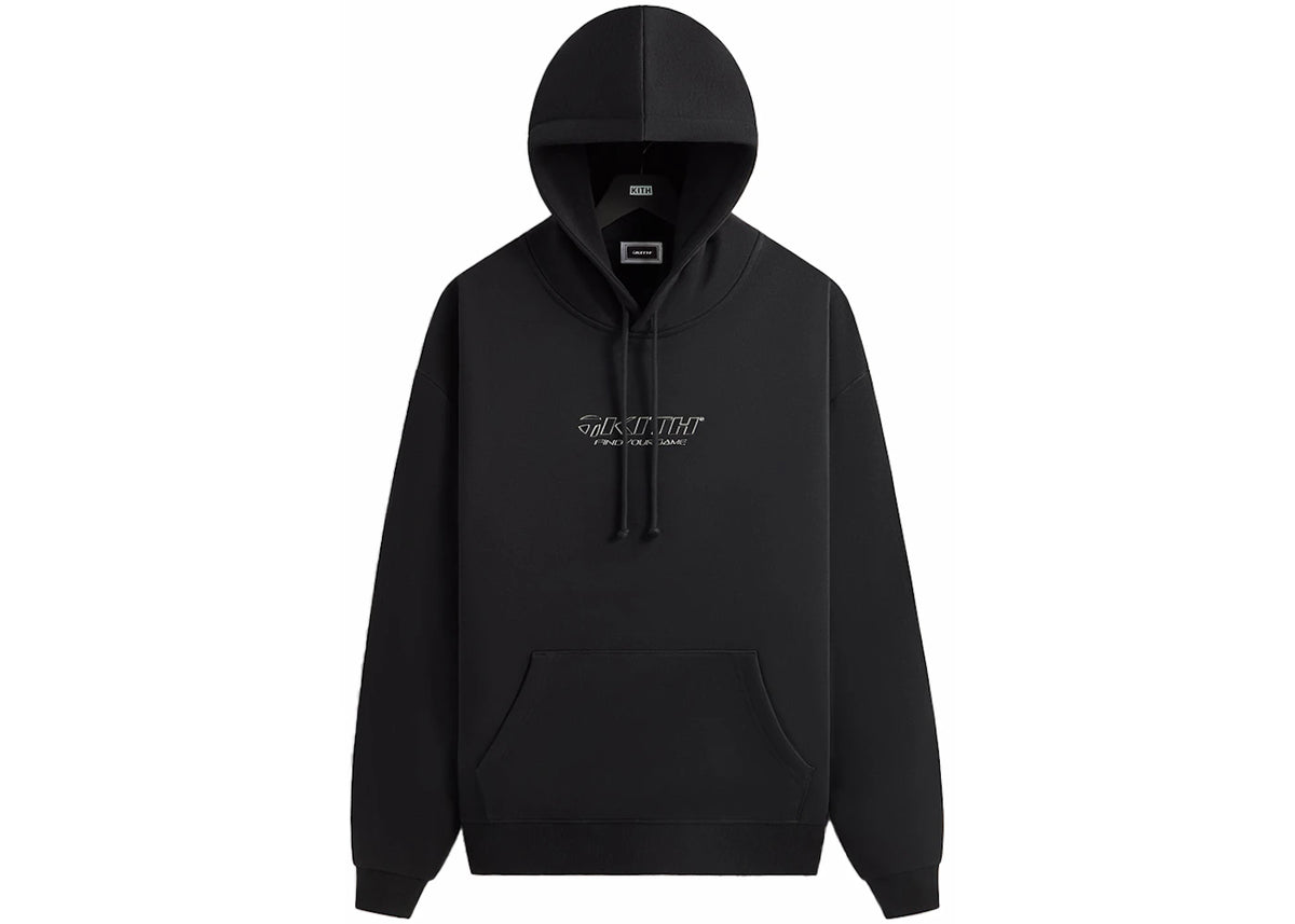 Kith TaylorMade Find Your Game Nelson Hoodie Black - vue secondaire A