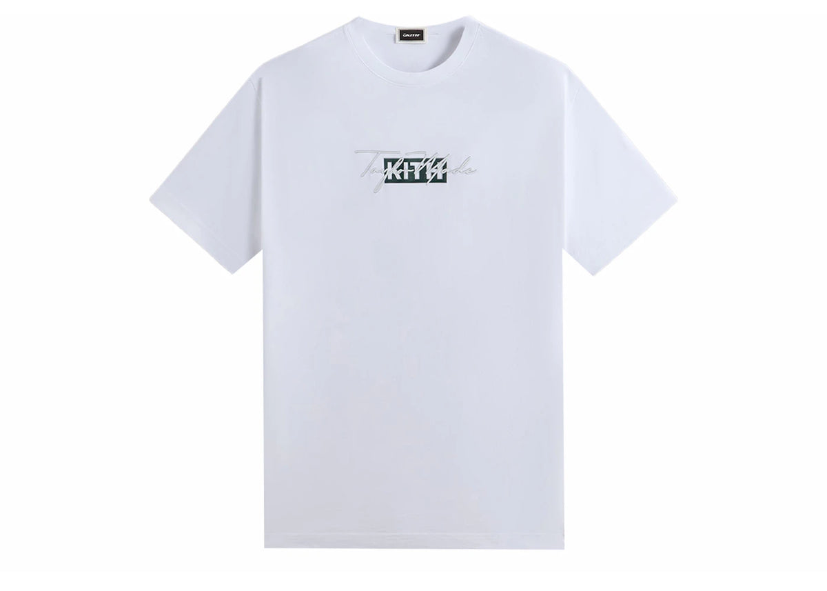 Kith TaylorMade Script Tee White - vue 360