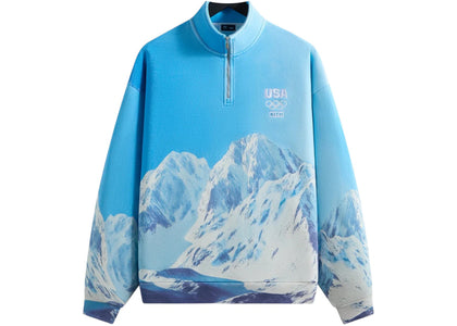 Kith Team USA Winter Mountain Quarter Zip Top Summit - product view 2