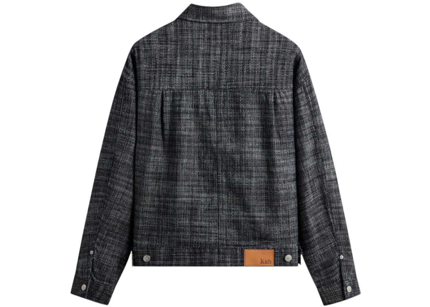 Kith Textured Indigo Alonzo Jacket Dark Indigo - vue secondaire B