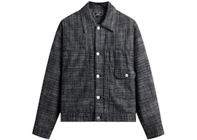 Kith Textured Indigo Alonzo Jacket Dark Indigo - vue 360
