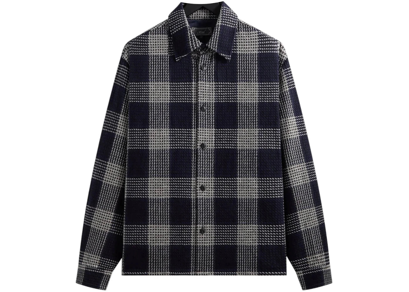 Kith Textured Plaid Deon Shirt Nocturnal - vue secondaire A