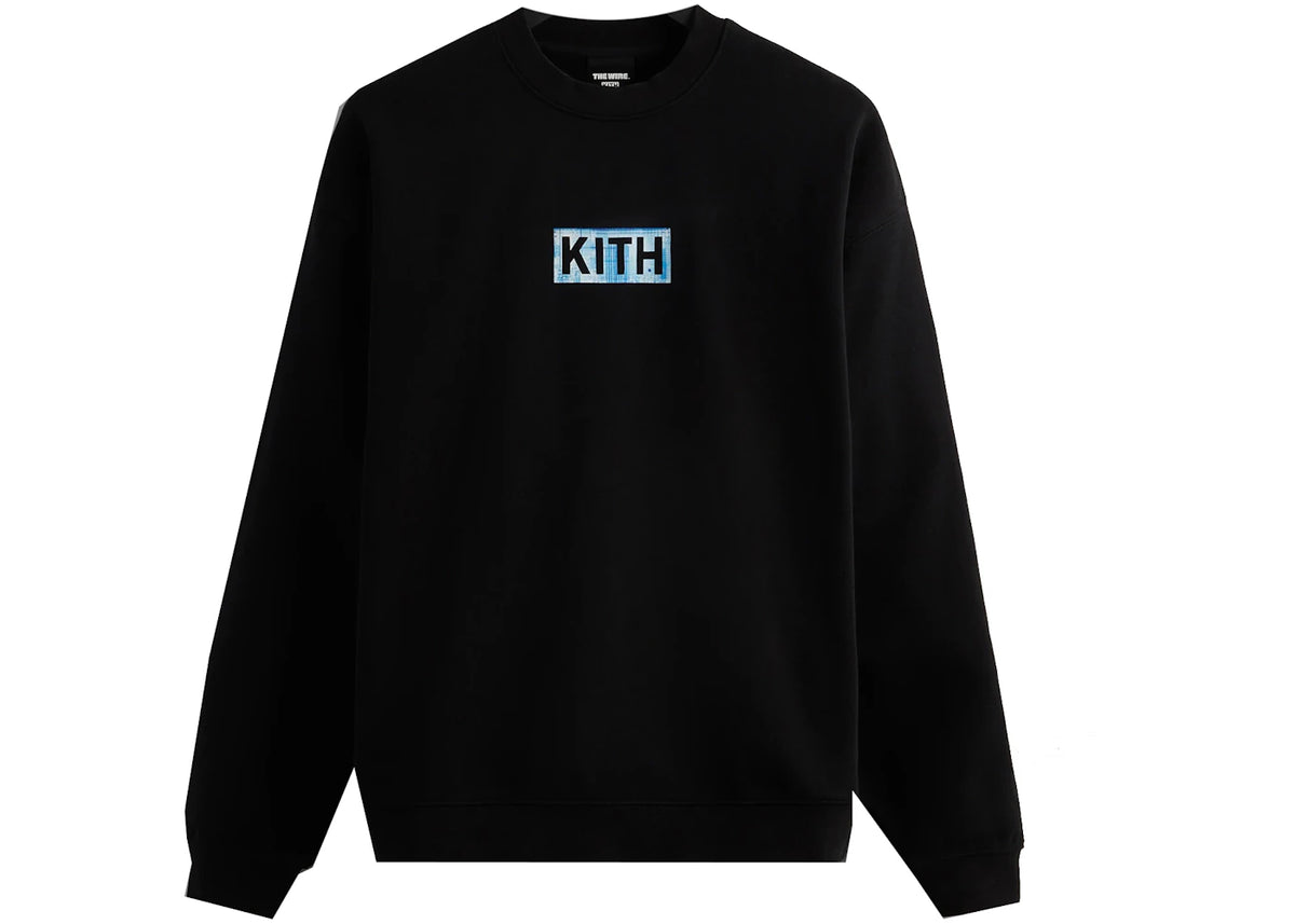 Kith The Wire Rules Change Vintage Crewneck Black - vue secondaire B