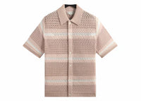 Kith Thompson Crochet Buttondown Frosty Rose