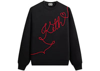 Kith Thread of Fate Nelson Crewneck Black