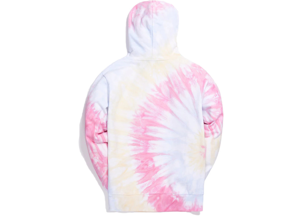 Kith Tie Dye Williams I Hoodie Pink - vue secondaire B