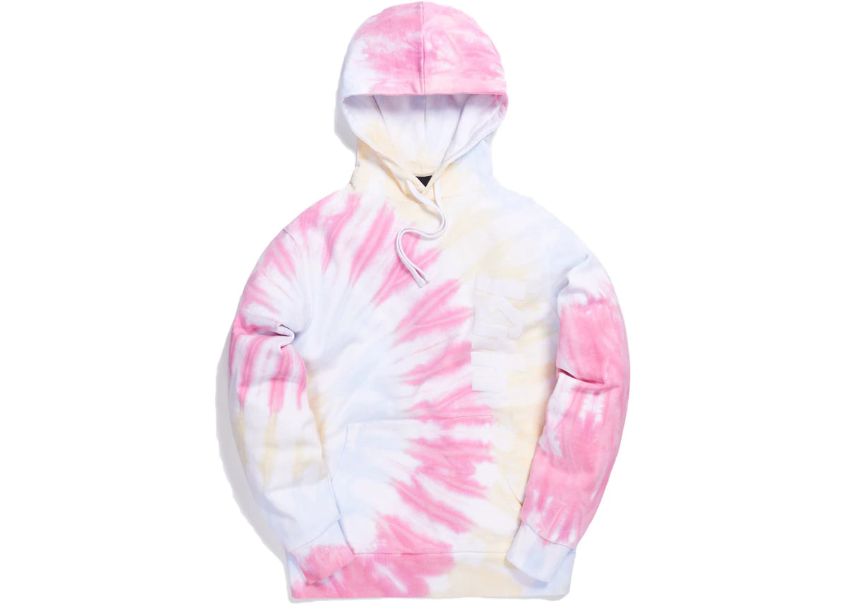 Kith Tie Dye Williams I Hoodie Pink - vue secondaire A