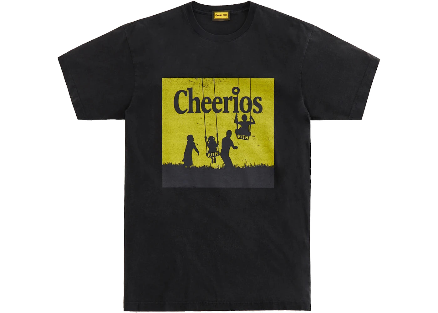 Kith Treats Cheerios Vintage Ad Tee Black - vue secondaire A