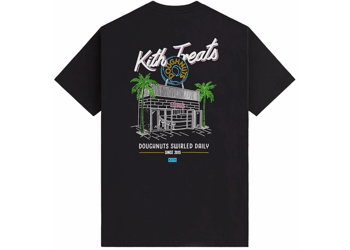 Kith Treats Doughnut II Tee Black - vue secondaire A