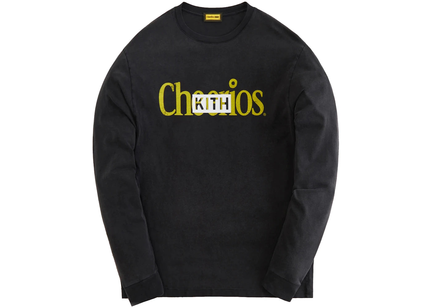 Kith Treats Honey Nut Cheerios Vintage L/S Tee Black - vue secondaire A