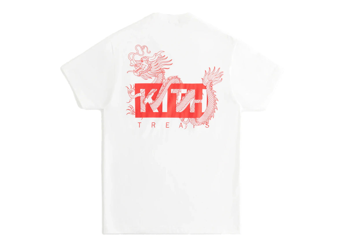 Kith Treats Year of the Dragon Pocket Tee White - vue secondaire A