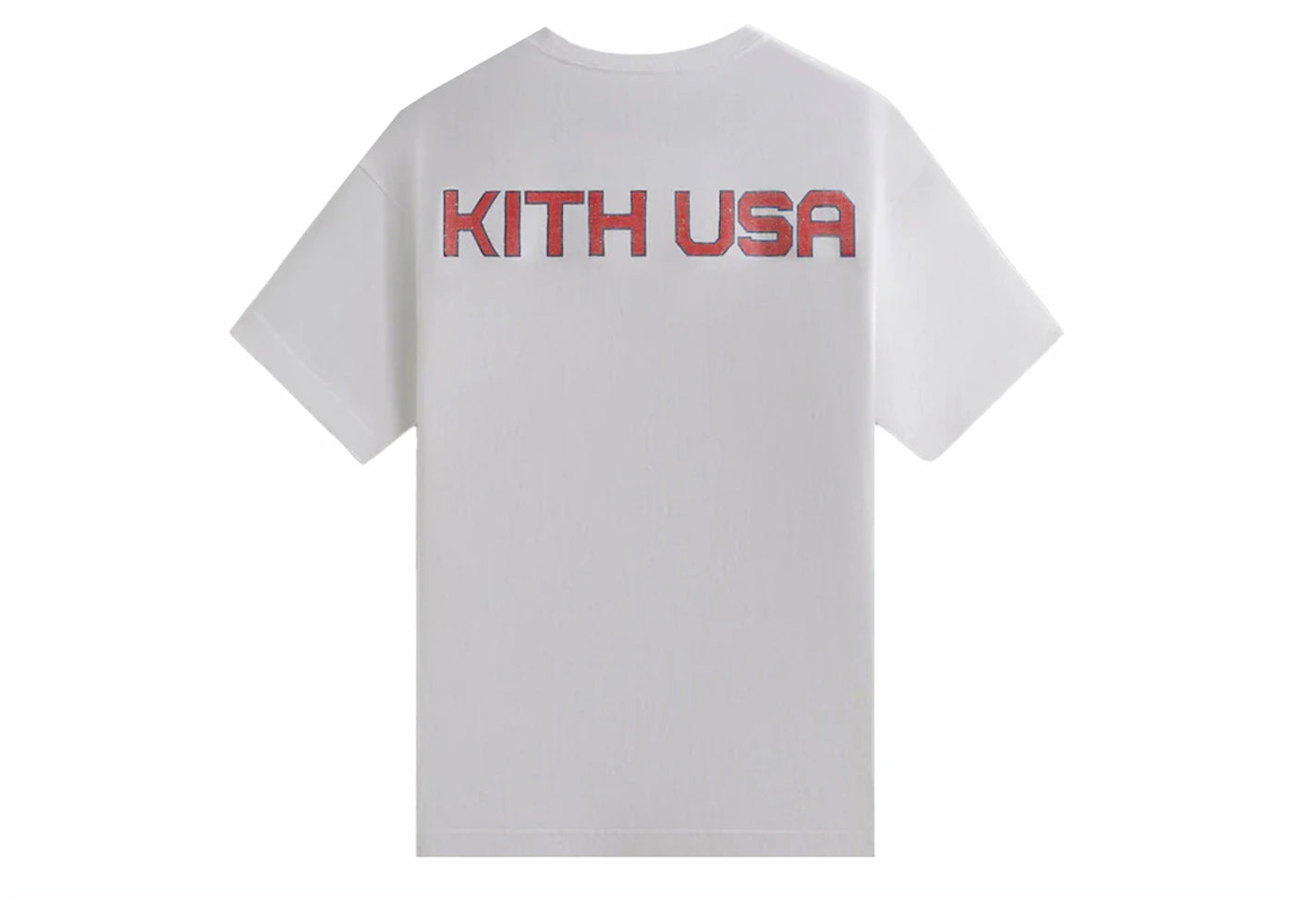 Kith USA Basketball Champions Vintage Tee White - vue secondaire B