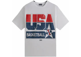Kith USA Basketball Champions Vintage Tee White
