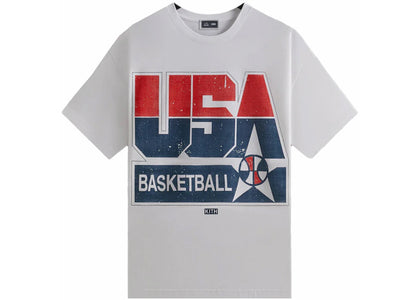 Kith USA Basketball Champions Vintage Tee White - product view 2
