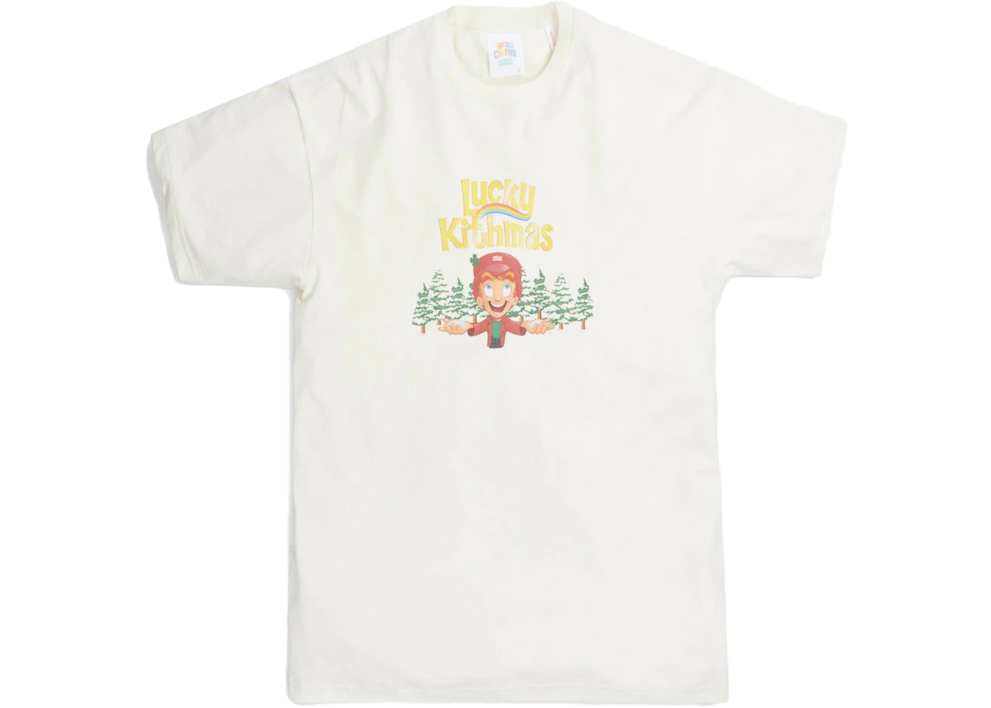 Kith for Lucky Charms Kithmas Scene Tee Tofu - vue secondaire A