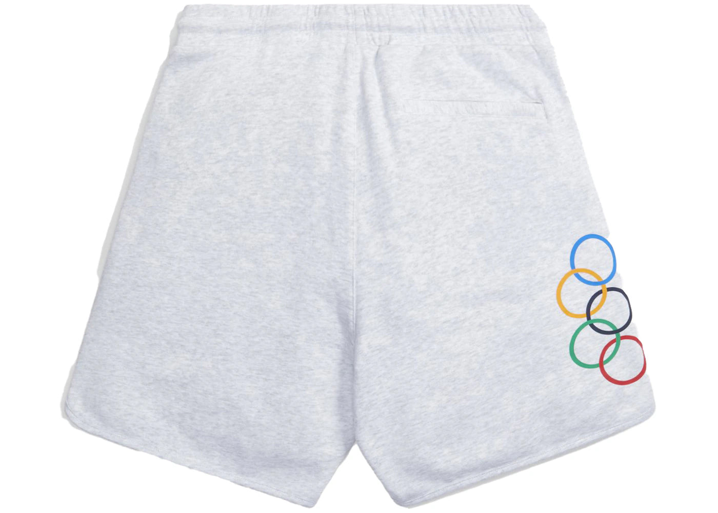 Kith for Team USA 5 Rings Jordan Short Light Heather Grey - vue secondaire B