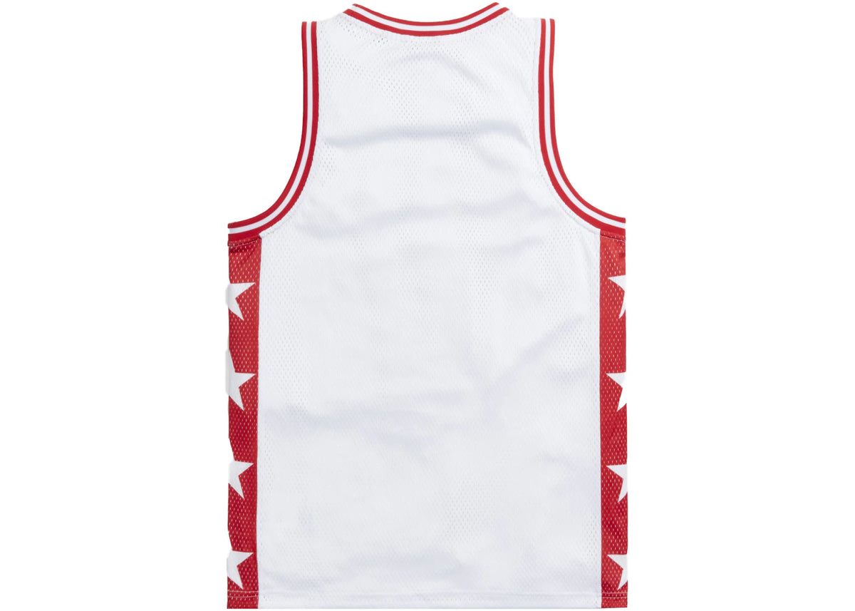 Kith for Team USA Basketball Jersey White - vue secondaire B