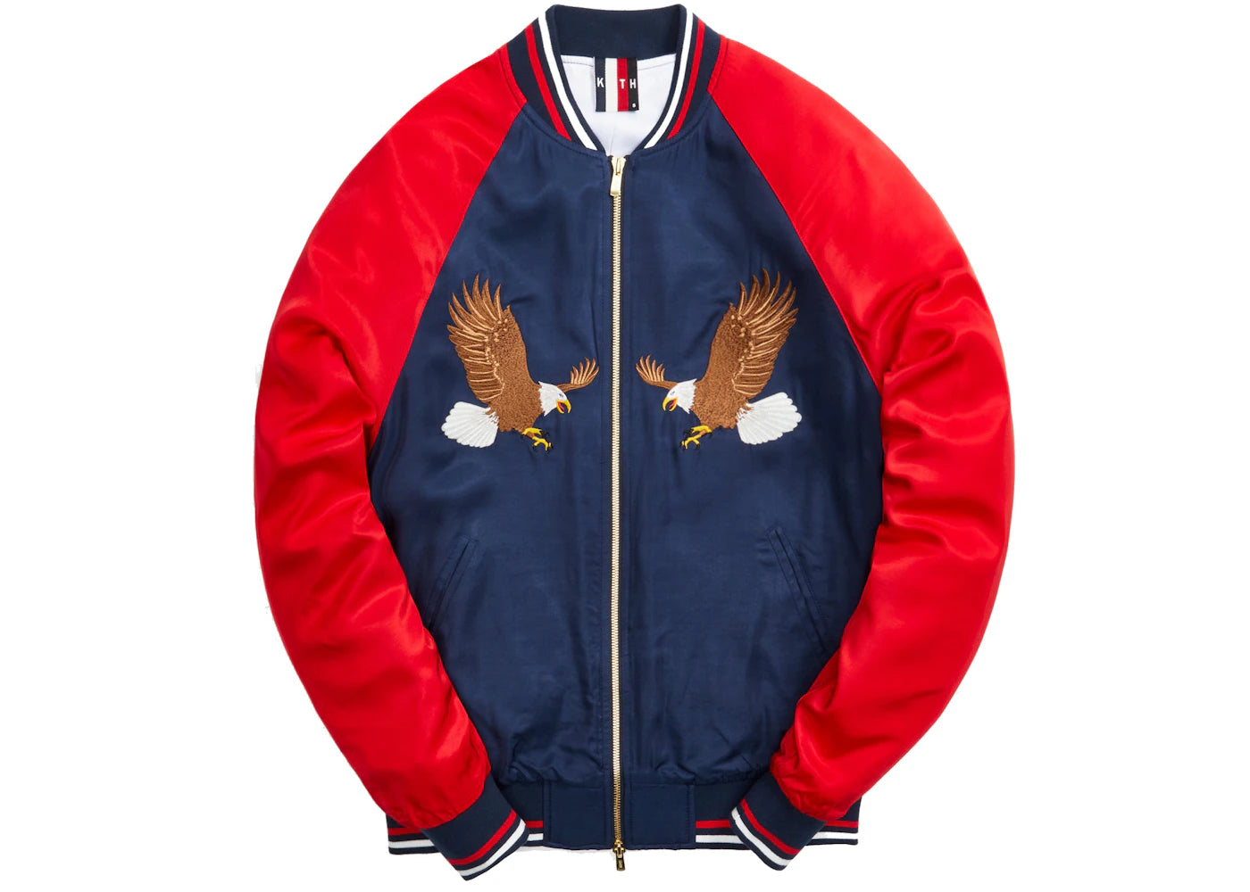 Kith for Team USA Souvenir Jacket Navy/Multi - vue secondaire A