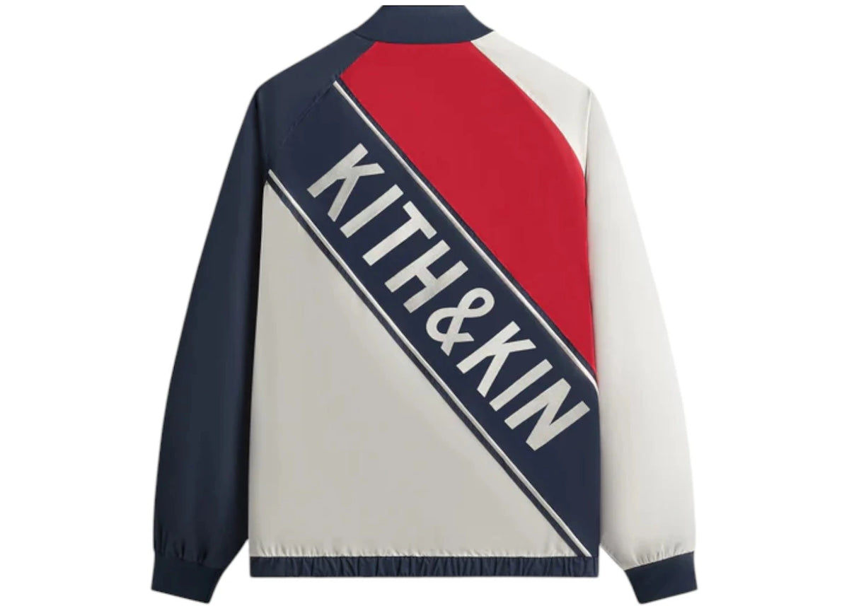 Kith x New York Rangers Nylon Quarter Zip Nocturnal - vue secondaire B
