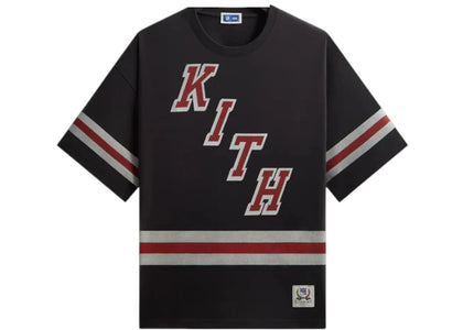 Kith x New York Rangers Retro Centennial Bishop Tee Black - product view 2