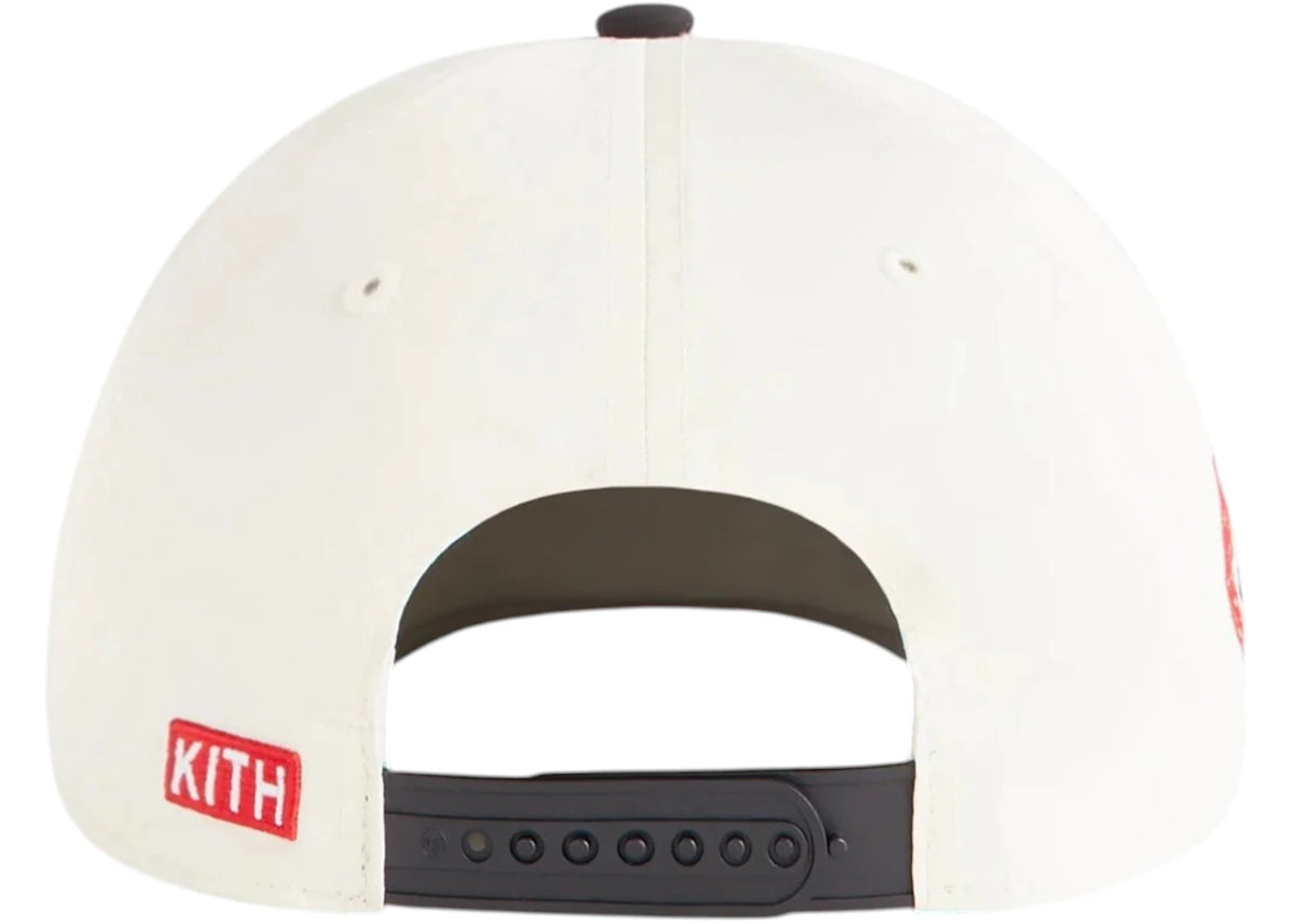 Kith x 47 Brand Chicago Bulls Nylon SL Hitch Snapback Sandrift - vue secondaire B