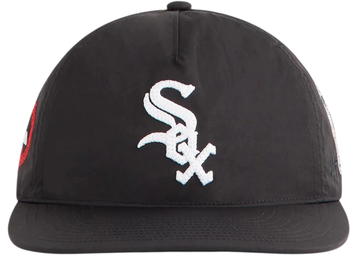 Kith x 47 Brand Chicago White Sox Nylon SL Hitch Snapback Black - vue 360
