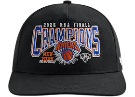 Kith x 47 Brand x New York Knicks 2026 Champions Hitch Snapback Black - vue 360