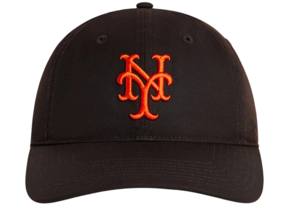 Kith x 47 Brand x New York Mets Waxed Cotton Franchise LS Cap Kindling - vue 360