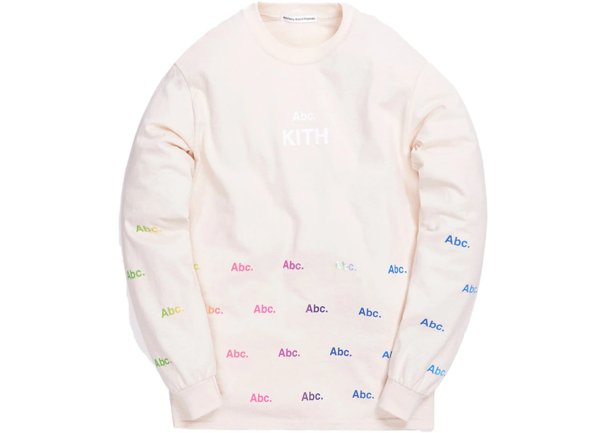 Kith x Advisory Board Crystals Diagram L/S Tee Off-White - vue 360
