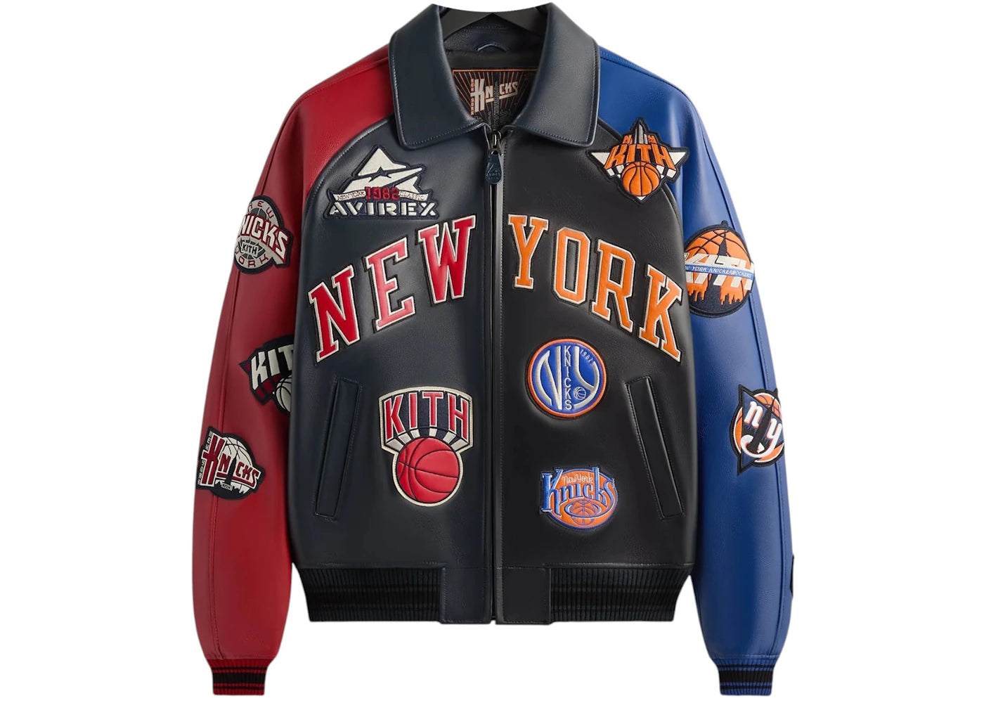 Kith x Avirex x New York Knicks Madison Square Garden Icon Jacket Multi - vue secondaire A