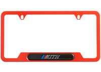 Kith x BMW Car Plate Cinnabar