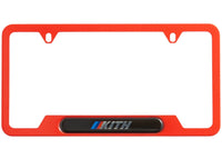 Kith x BMW Car Plate Cinnabar