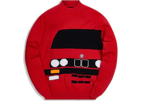 Kith x BMW E30 Sweater Red - vue 360