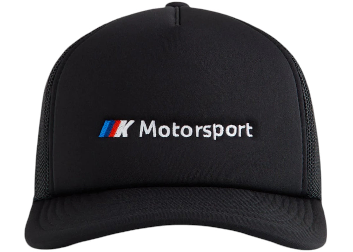 Kith x BMW K Motorsport Nolan Trucker Hat Black - vue 360