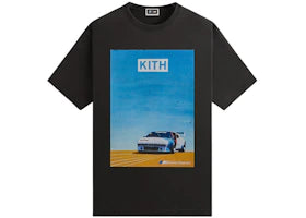Kith x BMW Retro Vintage Tee Black - vue 360