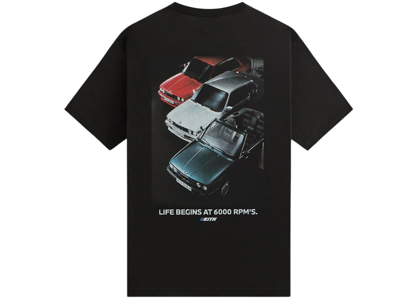 Kith x BMW Series Tee Black - vue secondaire B