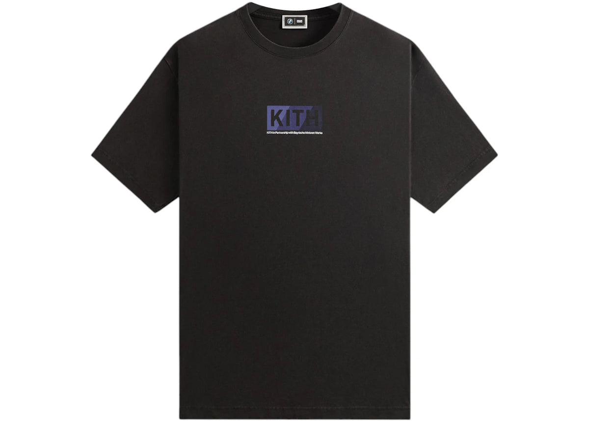 Kith x BMW Technoviolet Vintage Tee Black - vue secondaire B