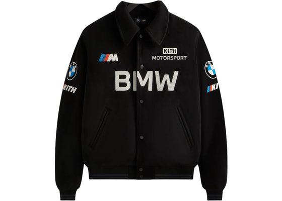 Kith x BMW Wool Coaches Jacket Black sneakers - authentic Kith shoes