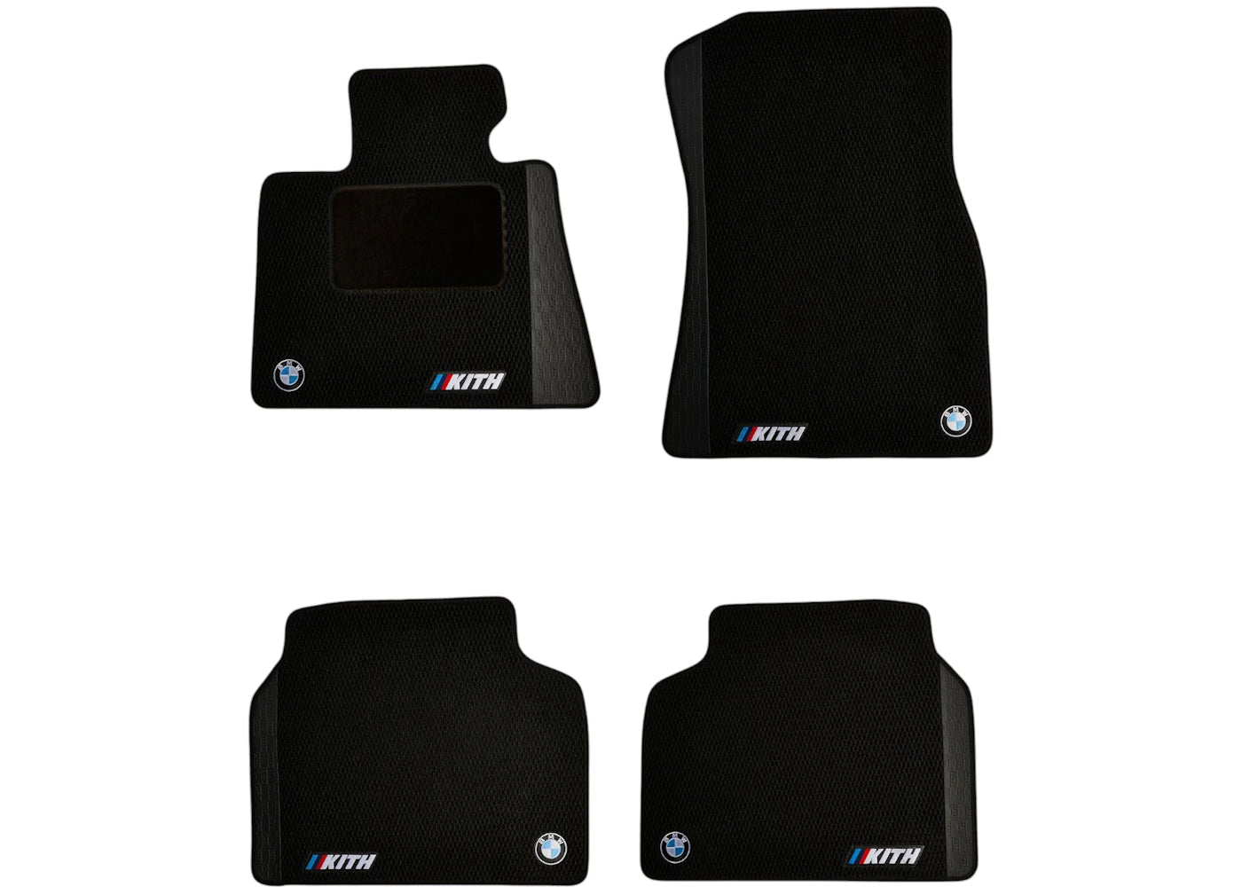Kith x BMW XM Floor Mats Black - vue secondaire A