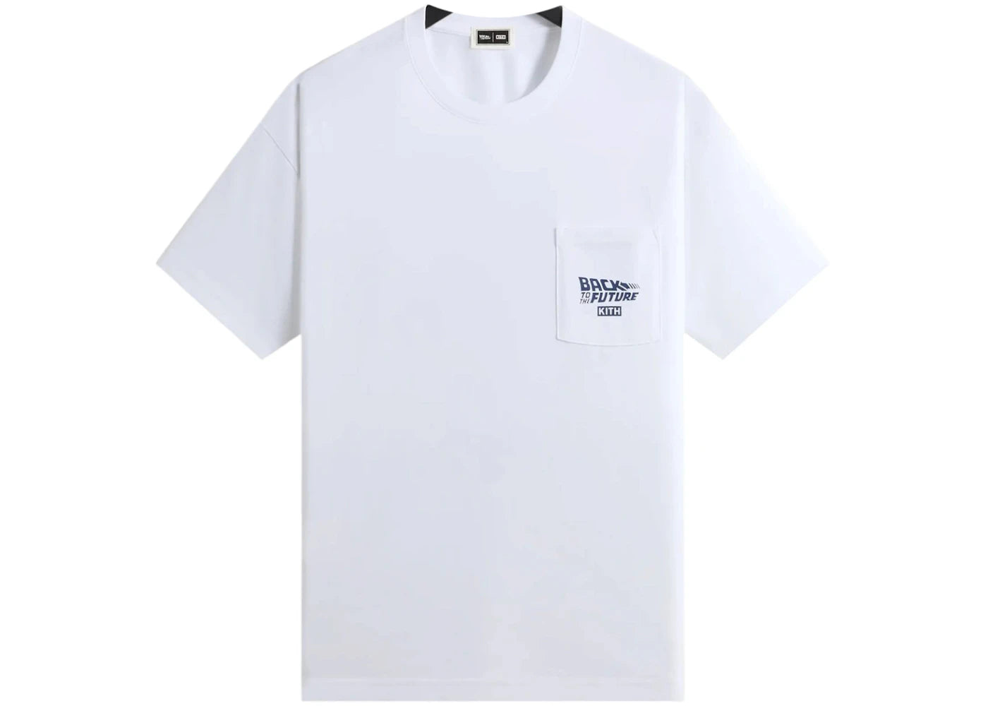 Kith x Back to the Future Blueprint Standard Crispy Pocket Tee White - vue secondaire A