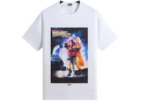 Kith x Back to the Future II Movie Poster Vintage Tee White
