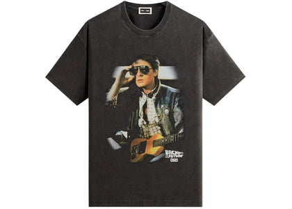 Kith x Back to the Future Marty Shades Vintage Tee Black - product view 2
